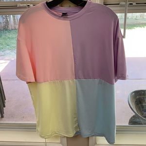 Shien colorblocked tee